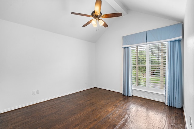 6154 Vickery Blvd, Dallas, TX 75214 - empty room featuring wood finished floors and a ceiling fan