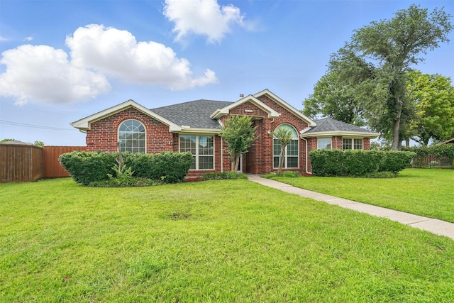 1801 Bent Brook Dr, Mesquite, TX 75181 - view of front facade with brick siding and a shingled roof