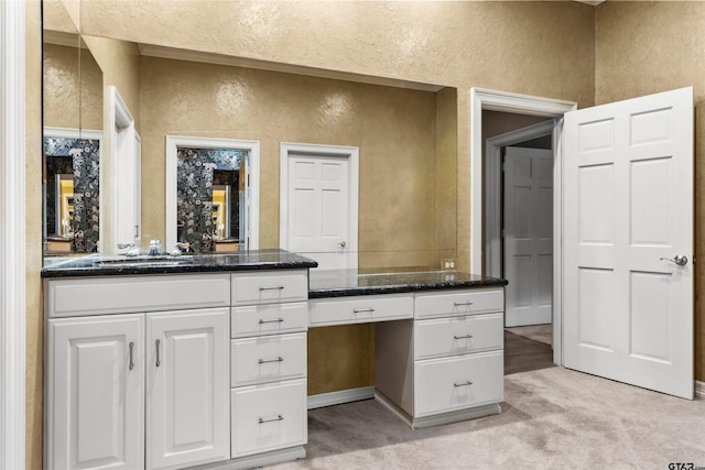 13735 Peninsula Rd, Whitehouse, TX 75791 - bathroom with a textured wall and vanity