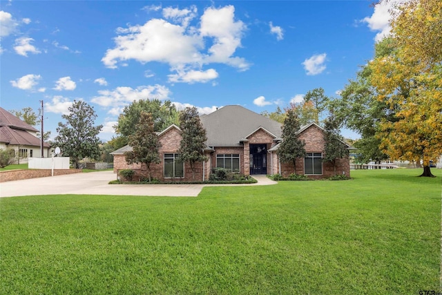 13735 Peninsula Rd, Whitehouse, TX 75791 - view of front of house with brick siding