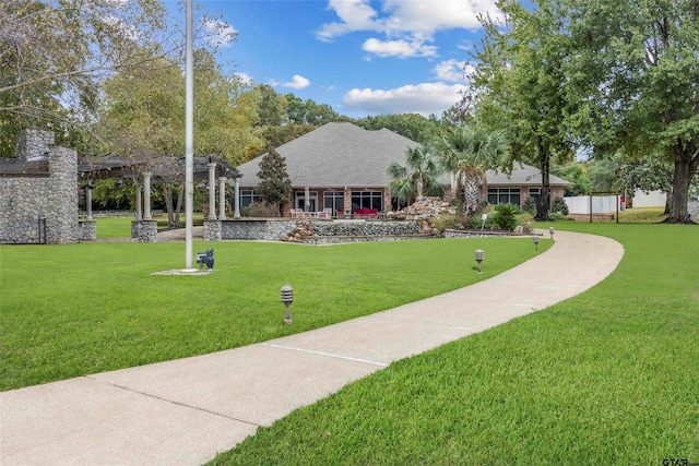 13735 Peninsula Rd, Whitehouse, TX 75791 - view of home's community featuring a yard