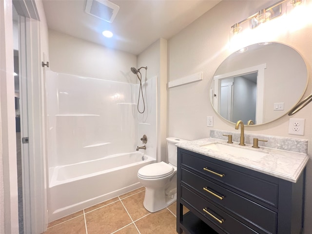 104 Kimberly St, Sulphur Springs, TX 75482 - bathroom featuring tile patterned flooring, vanity, and tub / shower combination