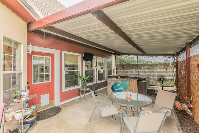 3148 Fm 66, Waxahachie, TX 75167 - view of patio / terrace with outdoor dining area