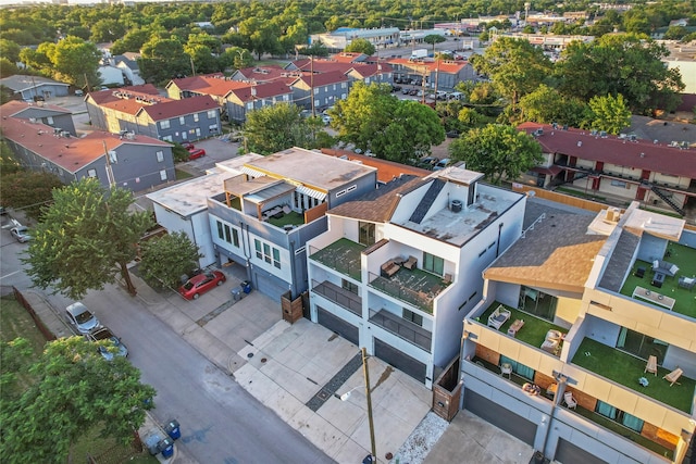 154 S Cisco St, Dallas, TX 75246 - drone / aerial view