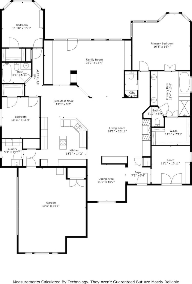 3506 Ash Cir, Richardson, TX 75082 - view of floor plan / room layout
