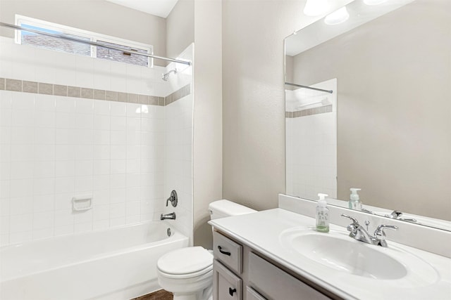4512 Greenfield Dr, Richardson, TX 75082 - bathroom with vanity and shower / bath combination