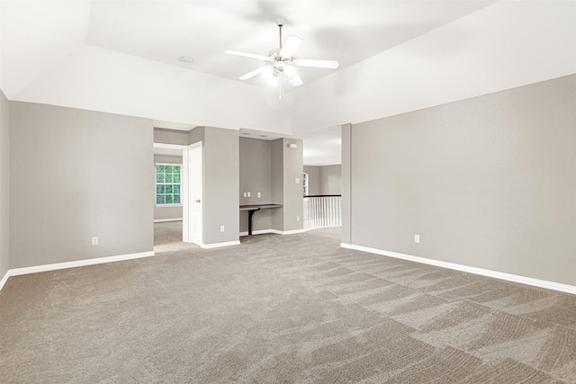 4512 Greenfield Dr, Richardson, TX 75082 - spare room featuring a ceiling fan and carpet floors
