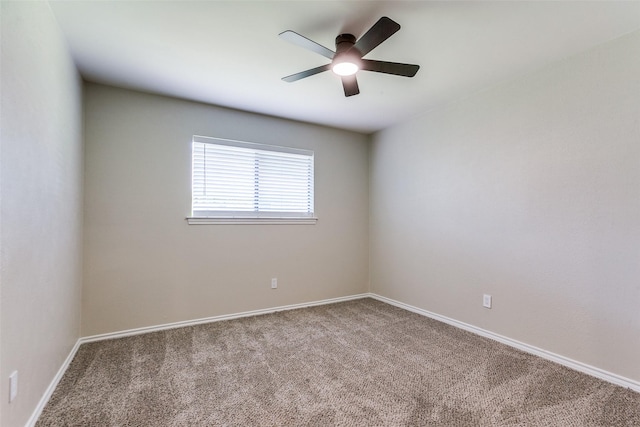 1902 Vassar Dr, Richardson, TX 75081 - empty room with carpet flooring and ceiling fan