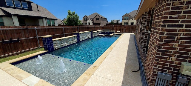 912 Newberry Ln, Royse City, TX 75189 - view of swimming pool featuring a fenced backyard and a residential view