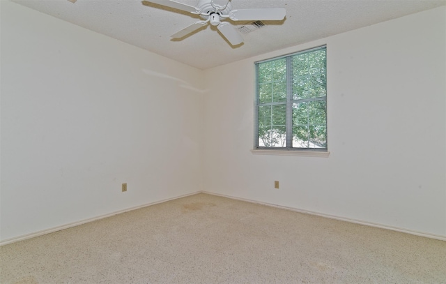 748 Arbor Creek Dr, Desoto, TX 75115 - carpeted spare room featuring a ceiling fan and baseboards