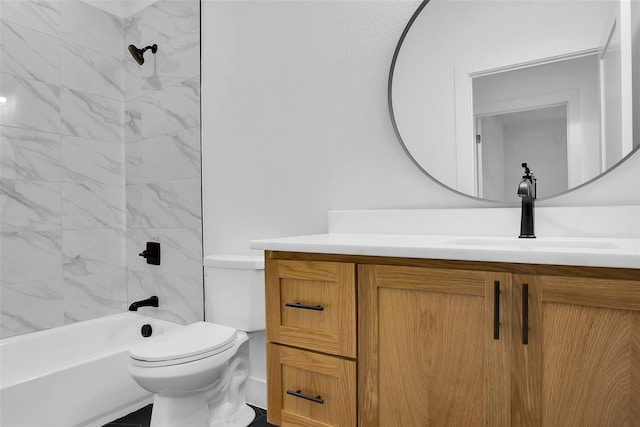 408 Grayson, Leonard, TX 75452 - bathroom featuring vanity and shower / bathtub combination
