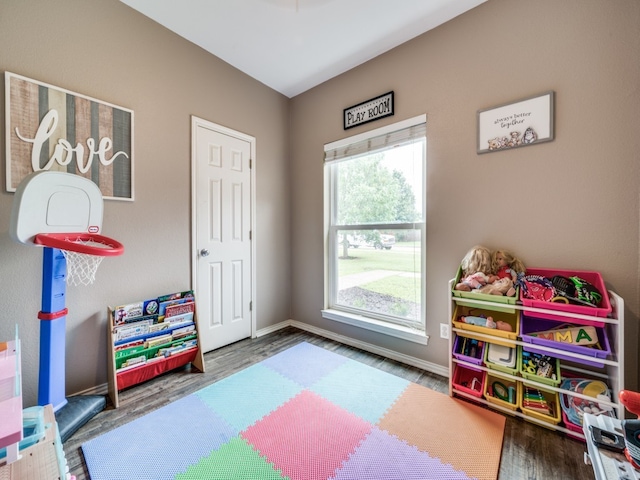 400 Autry Blvd, Gunter, TX 75058 - playroom featuring wood finished floors and baseboards