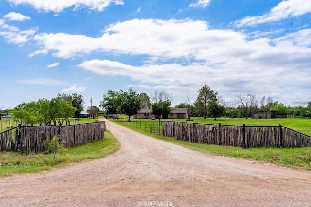 2306 County Road 475, Anson, TX 79501 - view of dirt / gravel road