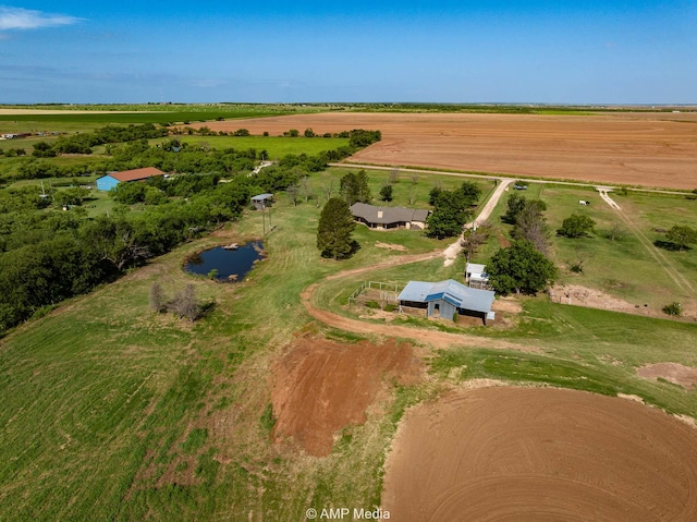 2306 County Road 475, Anson, TX 79501 - aerial overview of property's location with rural landscape