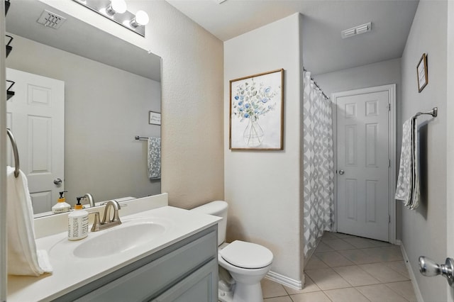 1330 Scarboro Hills Ln, Rockwall, TX 75087 - full bath with vanity, tile patterned flooring, and a shower with curtain