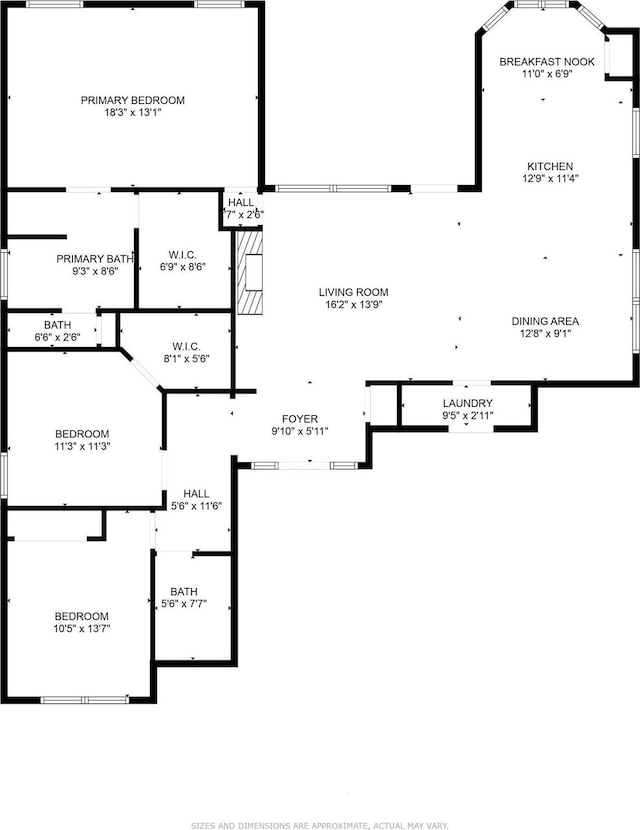 713 Madeline Ct, Azle, TX 76020 - view of home floor plan
