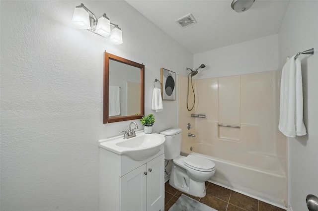 515 Signal Hill Ct S, Fort Worth, TX 76112 - bathroom with vanity, tile patterned floors, and  shower combination