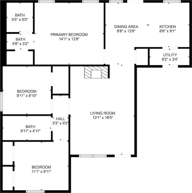 515 Signal Hill Ct S, Fort Worth, TX 76112 - view of property floor plan