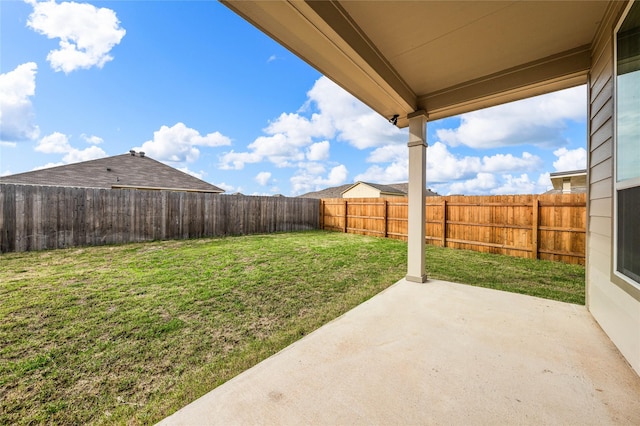 4020 Centerfire Rd, Waco, TX 76705 - fenced backyard with a patio