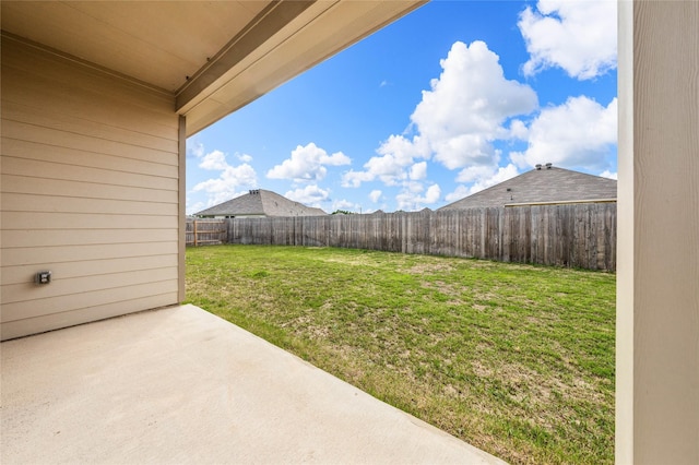 4020 Centerfire Rd, Waco, TX 76705 - fenced backyard featuring a patio