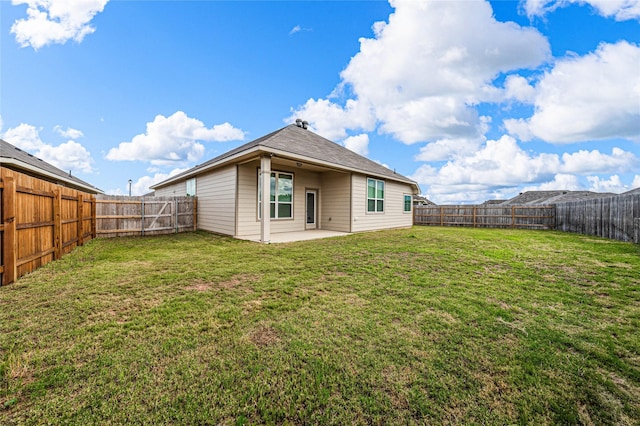 4020 Centerfire Rd, Waco, TX 76705 - rear view of house with a patio area and a fenced backyard
