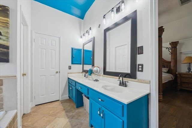 1701 Prairie Creek Ct, Garland, TX 75040 - ensuite bathroom with double vanity