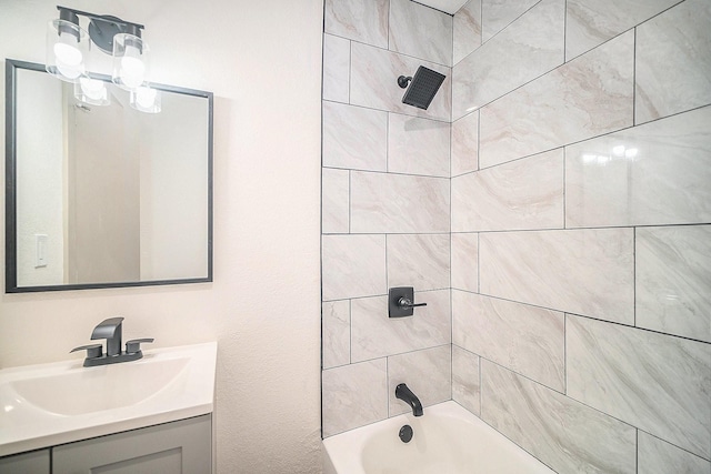 5525 Lester Granger Dr, Fort Worth, TX 76112 - bathroom featuring vanity and shower / tub combination