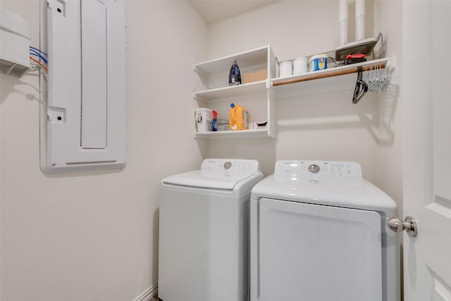627 Beltrand Ln, Fate, TX 75087 - washroom featuring washing machine and dryer