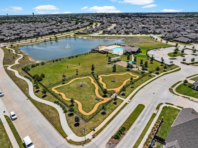 627 Beltrand Ln, Fate, TX 75087 - aerial overview of property's location with a large body of water and nearby suburban area