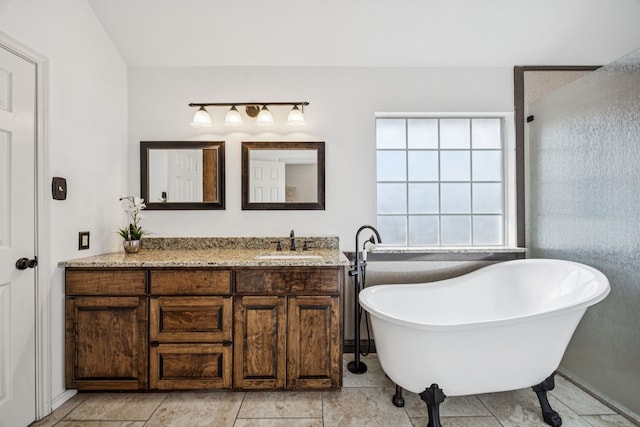 113 Windmill Ridge Dr, Rockwall, TX 75032 - full bath with a soaking tub and vanity