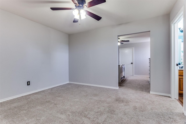 412 Paradise Canyon Cir, Paradise, TX 76073 - empty room featuring ceiling fan and carpet flooring