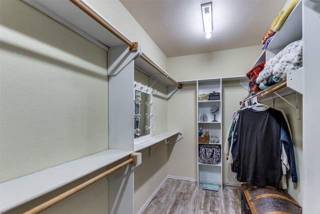 412 Paradise Canyon Cir, Paradise, TX 76073 - spacious closet with light wood-type flooring