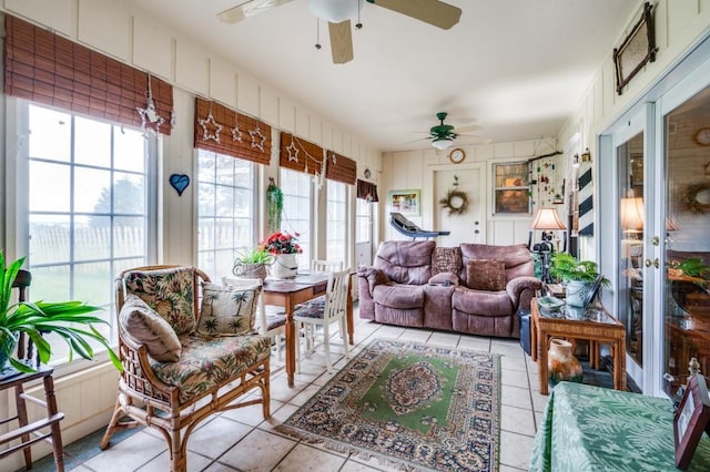 12869 Fm 1385, Pilot Point, TX 76258 - sunroom with french doors