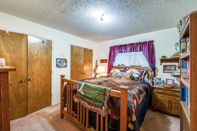 12869 Fm 1385, Pilot Point, TX 76258 - bedroom with carpet floors and a textured ceiling