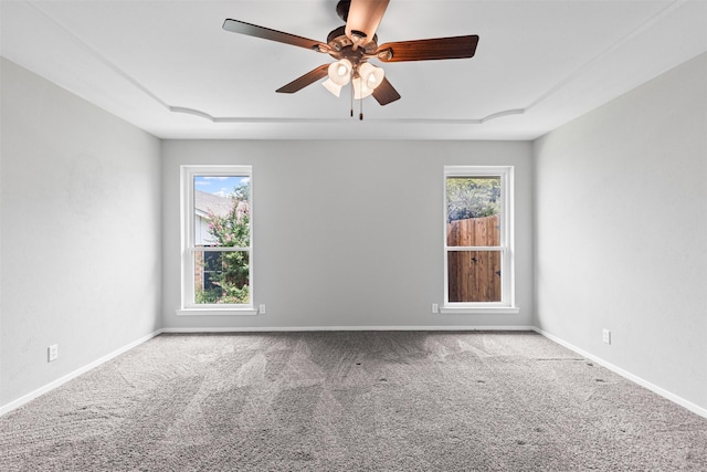 6767 Winifred Dr, Fort Worth, TX 76133 - spare room with carpet and ceiling fan