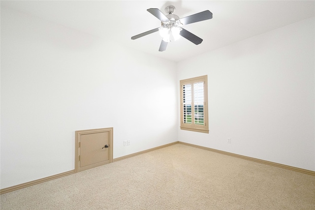 105 Lavender Pl, Mclendon Chisholm, TX 75032 - unfurnished room featuring carpet floors and a ceiling fan