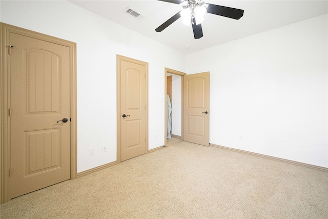 105 Lavender Pl, Mclendon Chisholm, TX 75032 - unfurnished bedroom with light colored carpet and ceiling fan