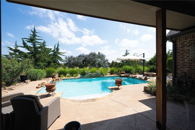 105 Lavender Pl, Mclendon Chisholm, TX 75032 - outdoor pool with a patio area