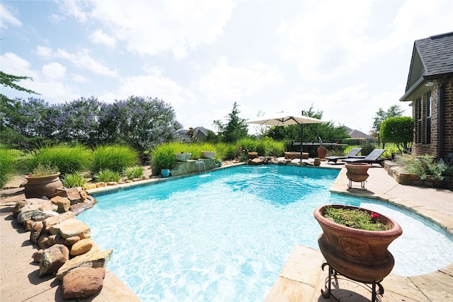 105 Lavender Pl, Mclendon Chisholm, TX 75032 - view of pool with a patio