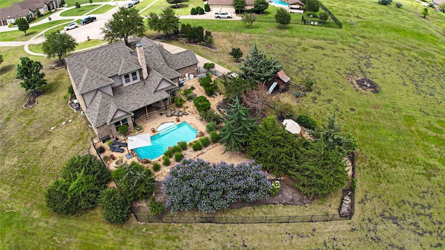 105 Lavender Pl, Mclendon Chisholm, TX 75032 - view of subject property with a pool