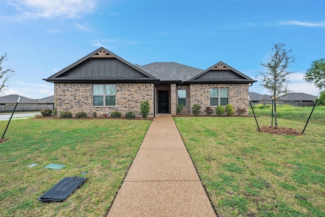 5500 Black Horse, Waco, TX 76708 - view of front facade with board and batten siding and brick siding