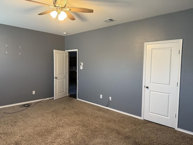 312 Wagon Wheel Dr, Josephine, TX 75189 - carpeted spare room featuring a ceiling fan and baseboards