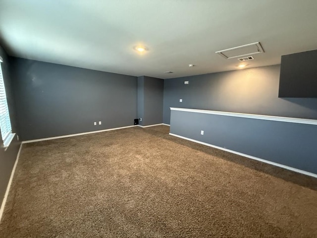 312 Wagon Wheel Dr, Josephine, TX 75189 - empty room featuring baseboards and dark colored carpet