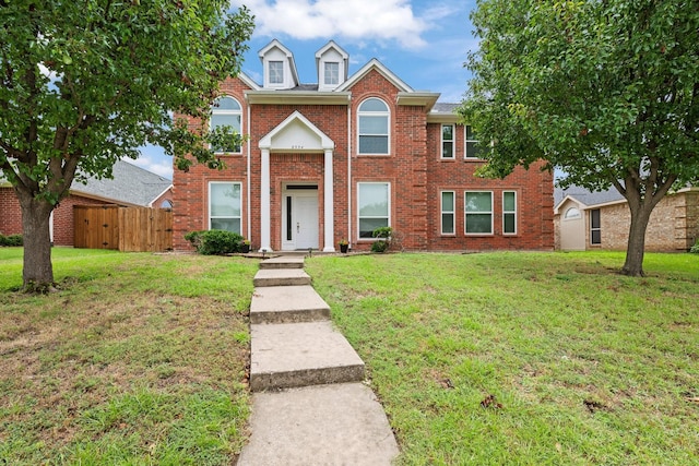 8534 Pebblebrook Dr, Frisco, TX 75034 - traditional-style house featuring brick siding