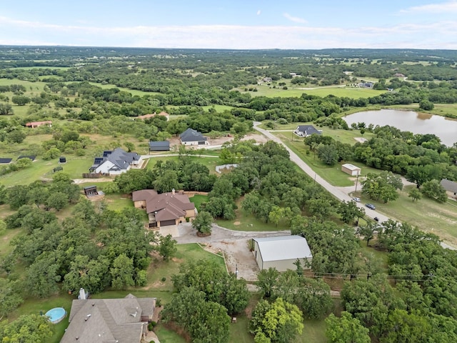 101 Goldfinch Ln, Weatherford, TX 76088 - drone / aerial view of a large body of water