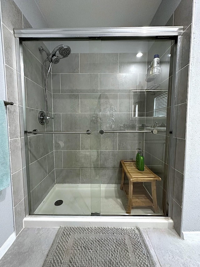 1325 W Chestnut St, Denison, TX 75020 - full bathroom featuring a shower stall