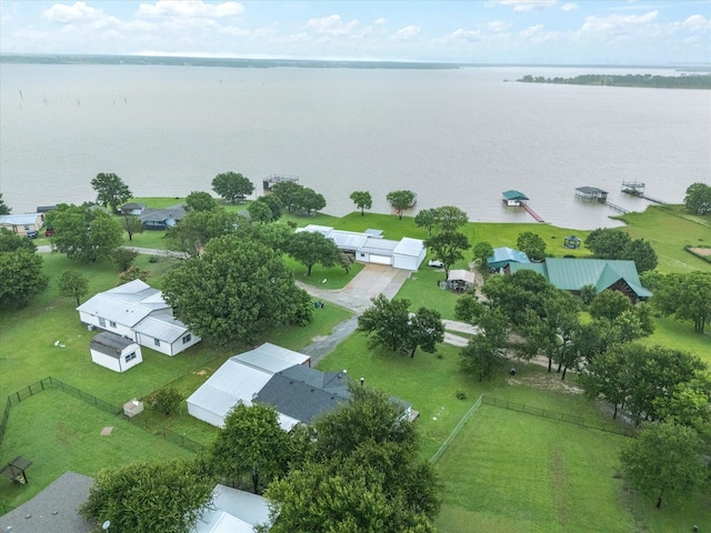 403 SE County Road 3048c, Corsicana, TX 75109 - drone / aerial view of a large body of water