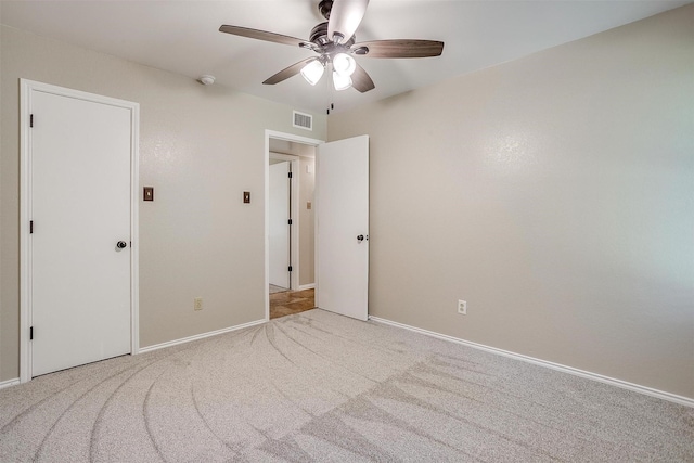221 Sierra Dr, Joshua, TX 76058 - unfurnished bedroom featuring carpet and a ceiling fan