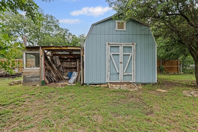 504 Cozby St N, Benbrook, TX 76126 - view of shed