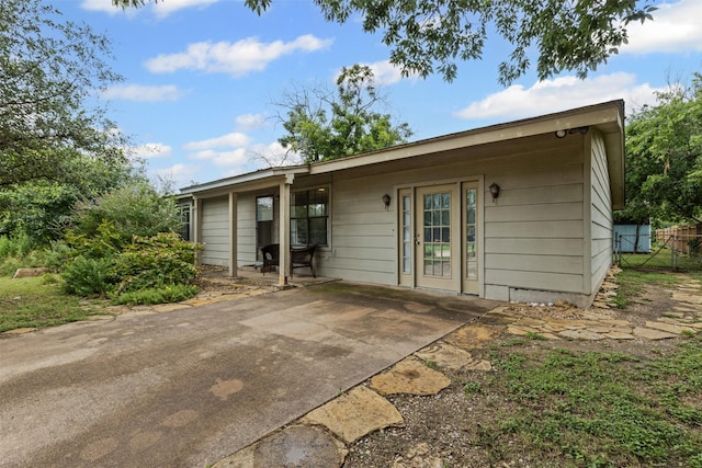 504 Cozby St N, Benbrook, TX 76126 - back of house with a patio